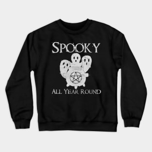 Spooky All Year Round - Light Crewneck Sweatshirt